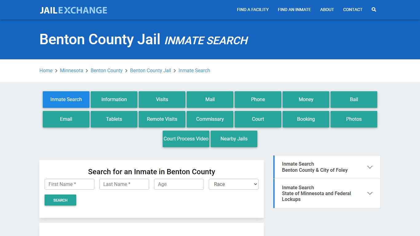 Benton County Jail, MN Inmate Search: Roster & Mugshots - Jail Exchange